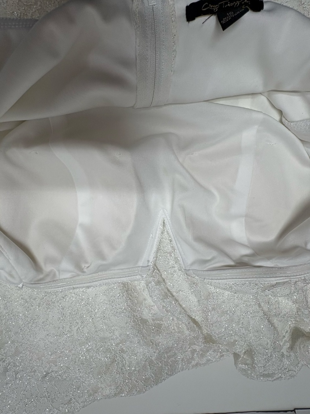 City Triangles Gorgeous White  Dress - Plus -‎  Size 18. - Picture 13 of 14